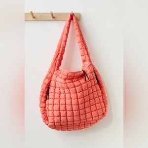 NWT Free People MOVEMENT QUILTED CARRYALL BAG